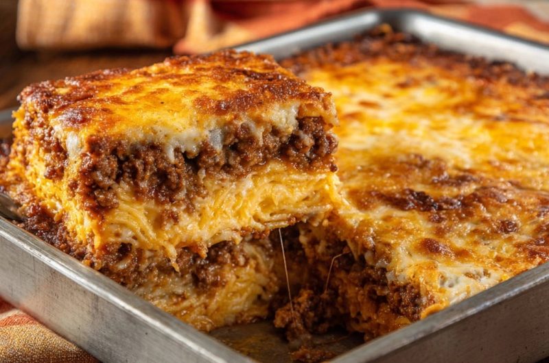 Baked Spaghetti Casserole