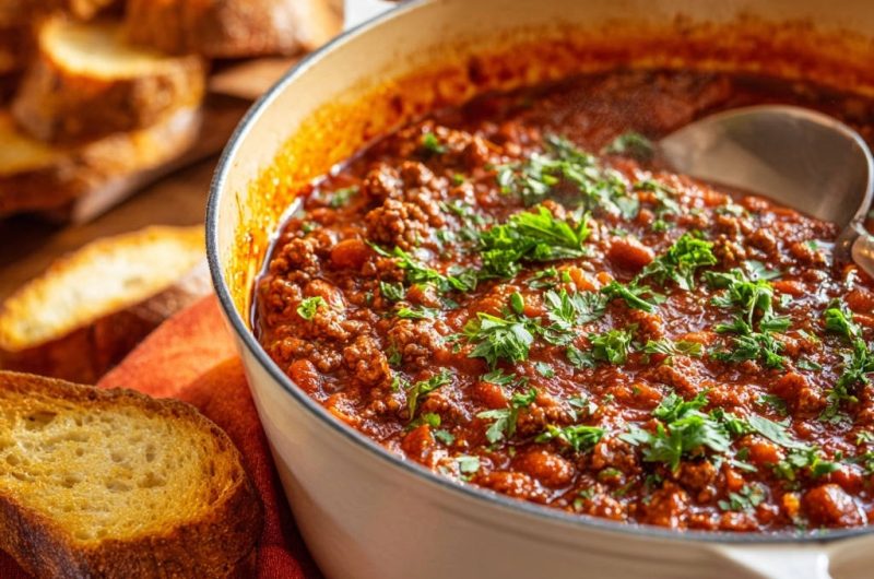Ground Beef Tomato Simmer