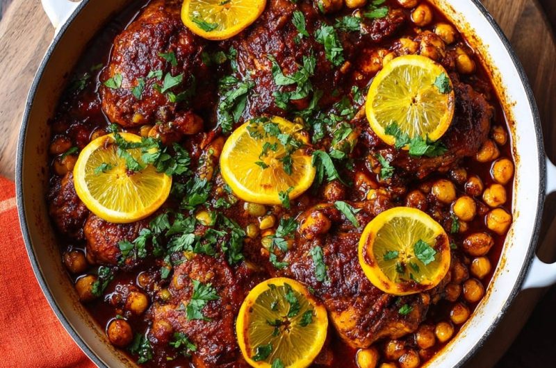 Chicken and Chickpea Stew