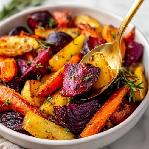 Easy Roasted Root Vegetables