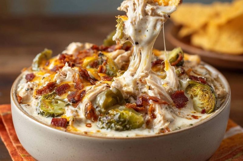 Cheesy Chicken Bacon Brussels