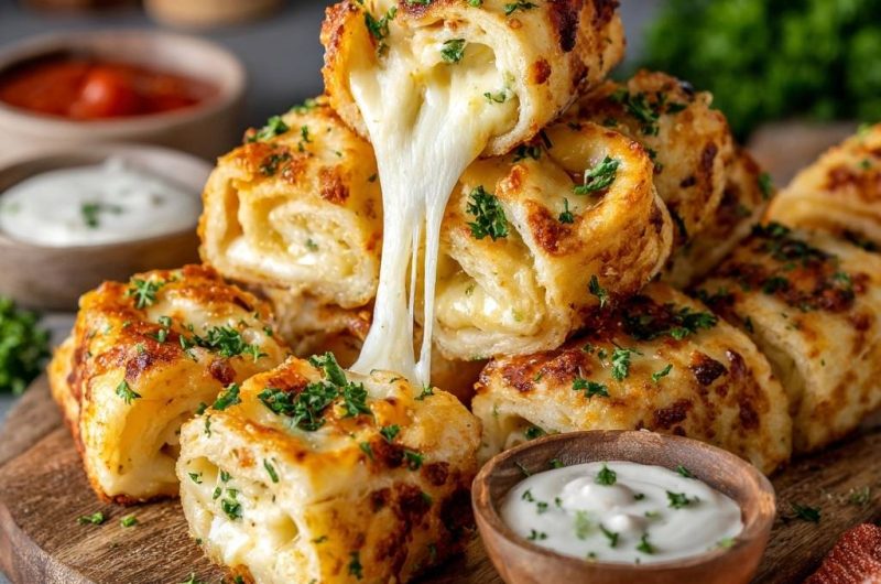 Cheesy Garlic Bread Bombs
