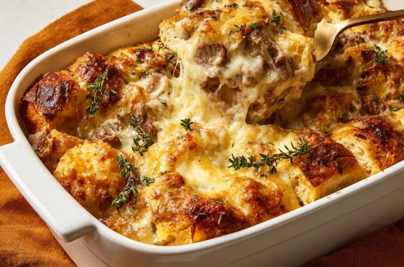 Cheesy Mushroom Bread
