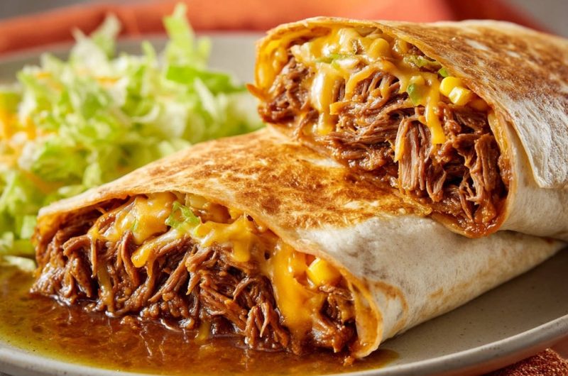 Cheesy Shredded Beef