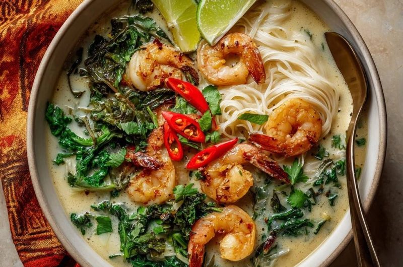 Coconut Shrimp Noodles
