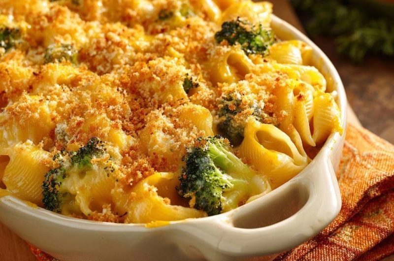 Broccoli Cheddar Shells