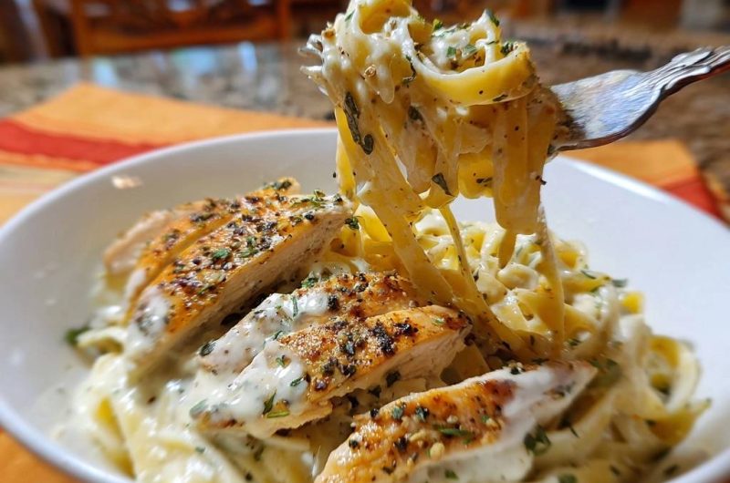 Chicken Fettuccine Alfredo