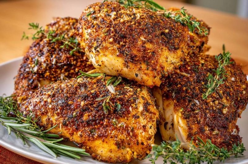Crispy Herb-Crusted Chicken