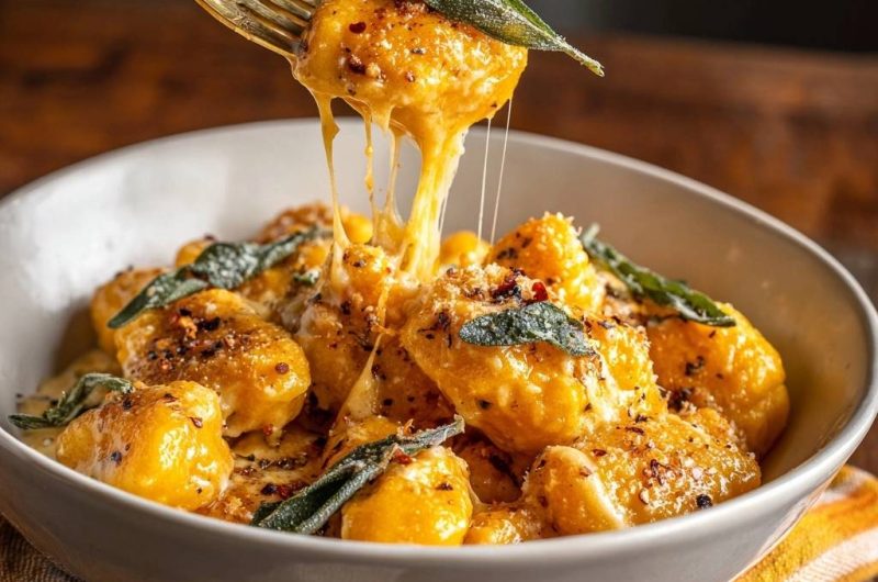 Crispy Pumpkin Gnocchi