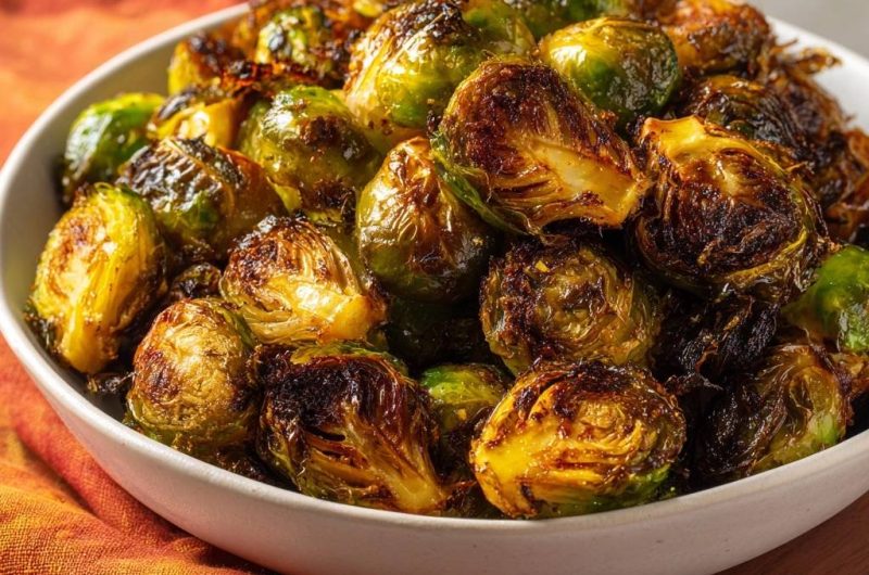 Crispy Roasted Brussels Sprouts