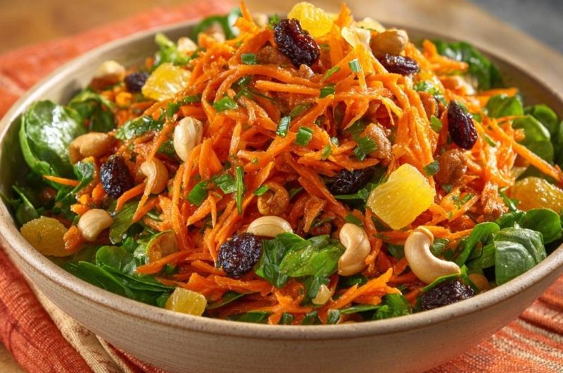 Carrot Cashew Salad