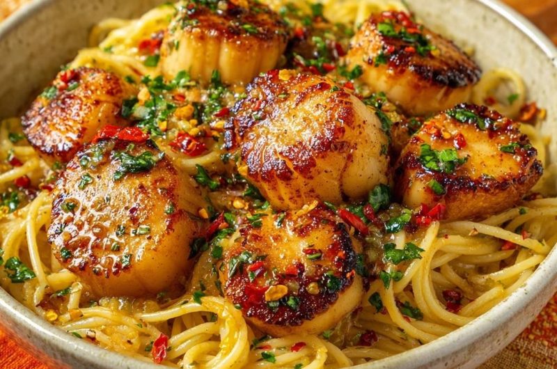 Garlic Chili Scallops