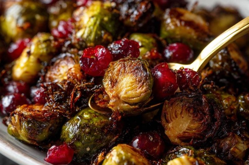 Cranberry Brussels Sprouts