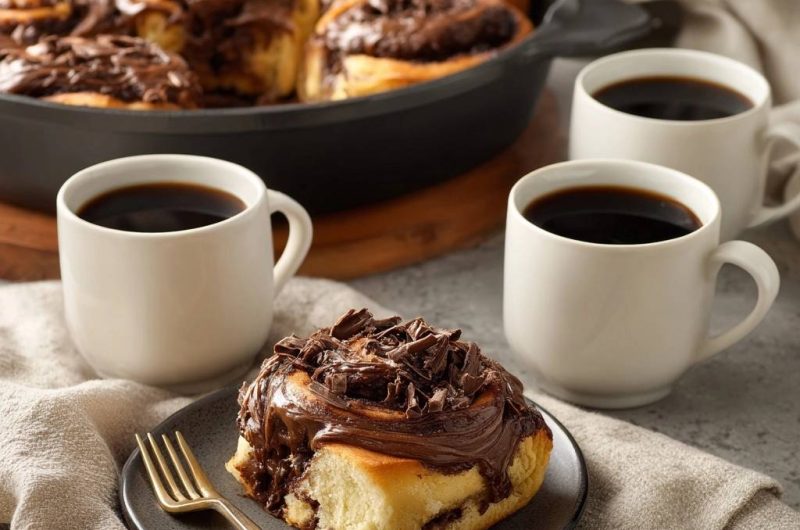 Chocolate Skillet Rolls