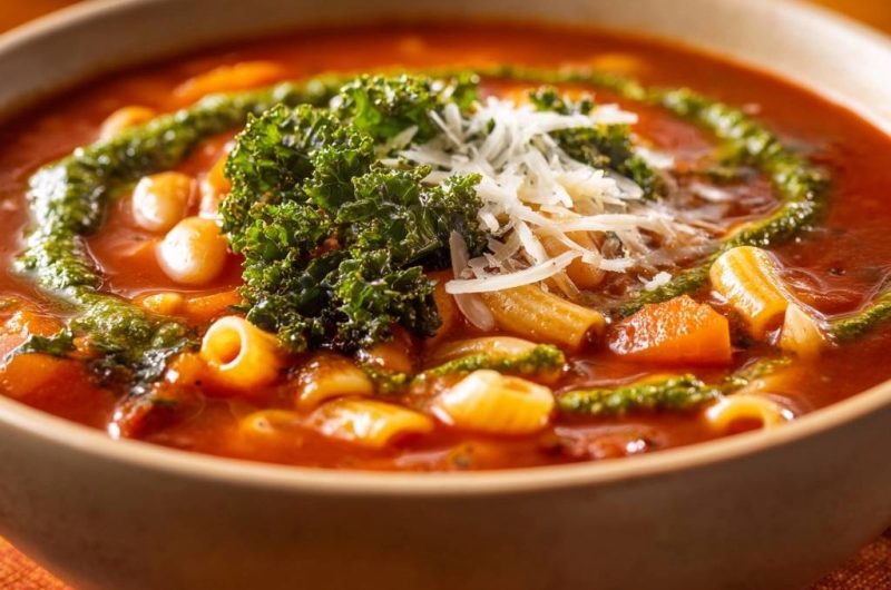 Chickpea Pasta Soup