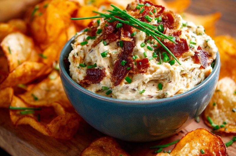 Loaded Bacon Chive Dip