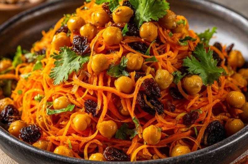 Carrot Chickpea Salad