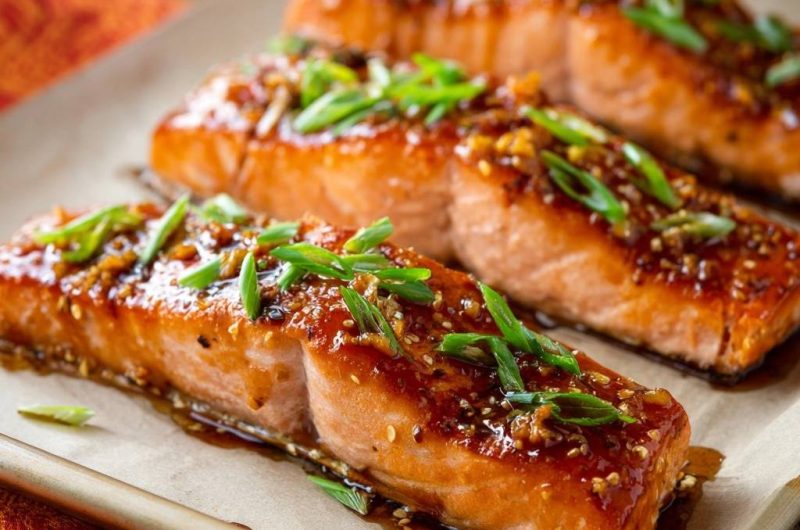 Orange Glazed Salmon