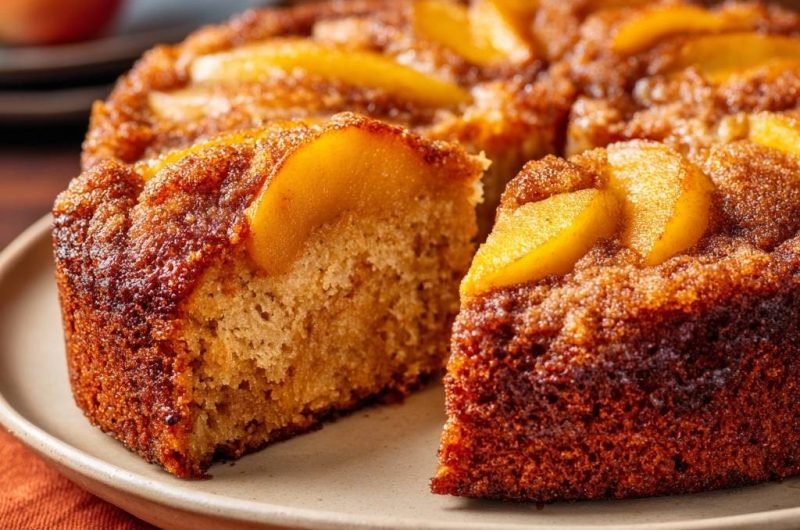 Peach Upside-Down Cake