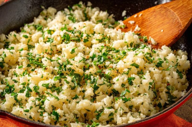 Skillet Cauliflower Rice