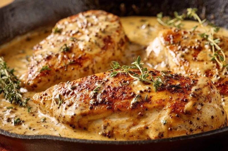 Creamy Mustard Chicken