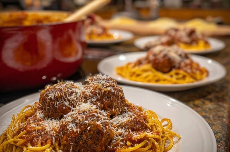 Spaghetti and Meatballs