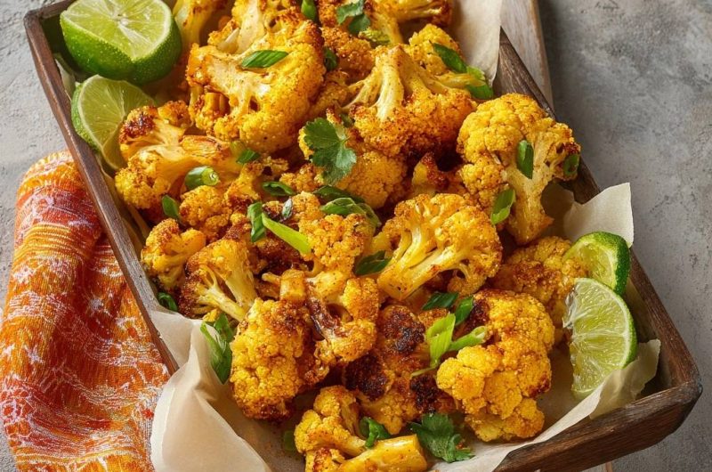 Turmeric Roasted Cauliflower