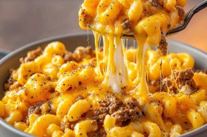 Beefy Mac and Cheese