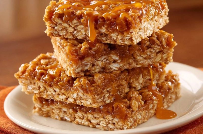 Caramel Oat Bars