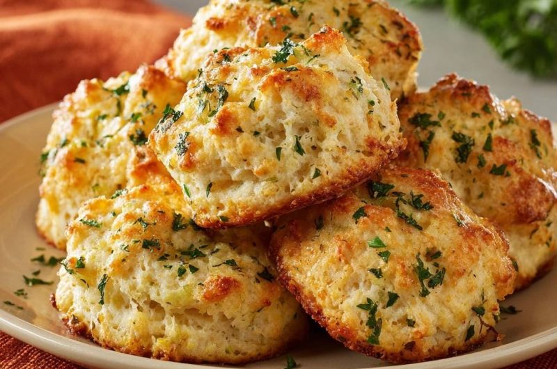 Cheddar Parsley Biscuits