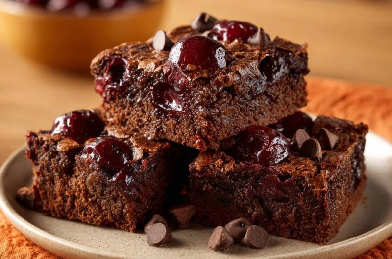 Cherry Chocolate Brownies
