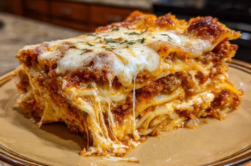 Beef Lasagna