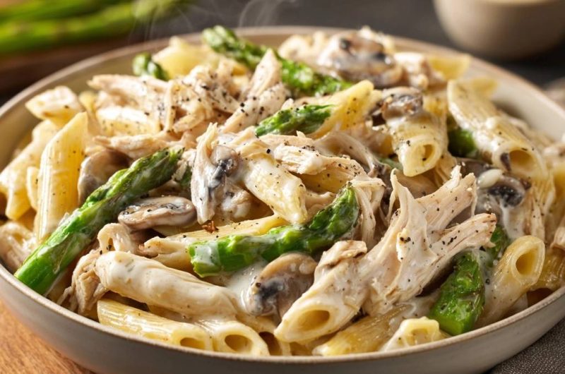Chicken Asparagus Penne