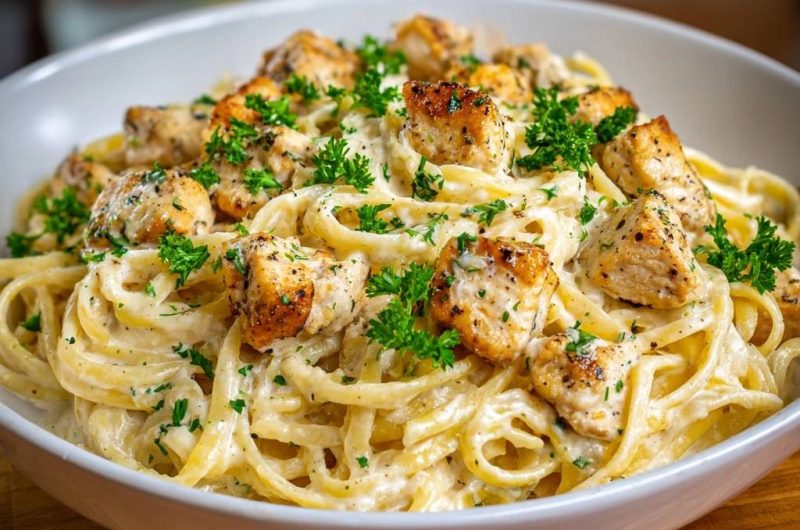 Chicken Fettuccine Alfredo
