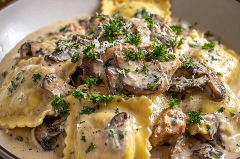 Mushroom Ravioli