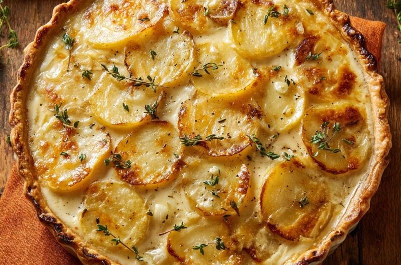 Potato Thyme Tart