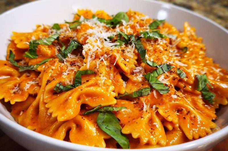 Creamy Tomato Farfalle