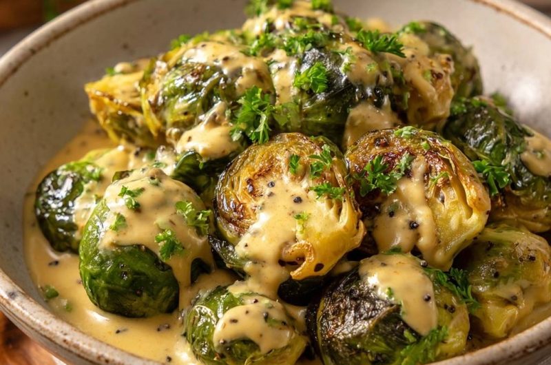 Crispy Roasted Brussels Sprouts