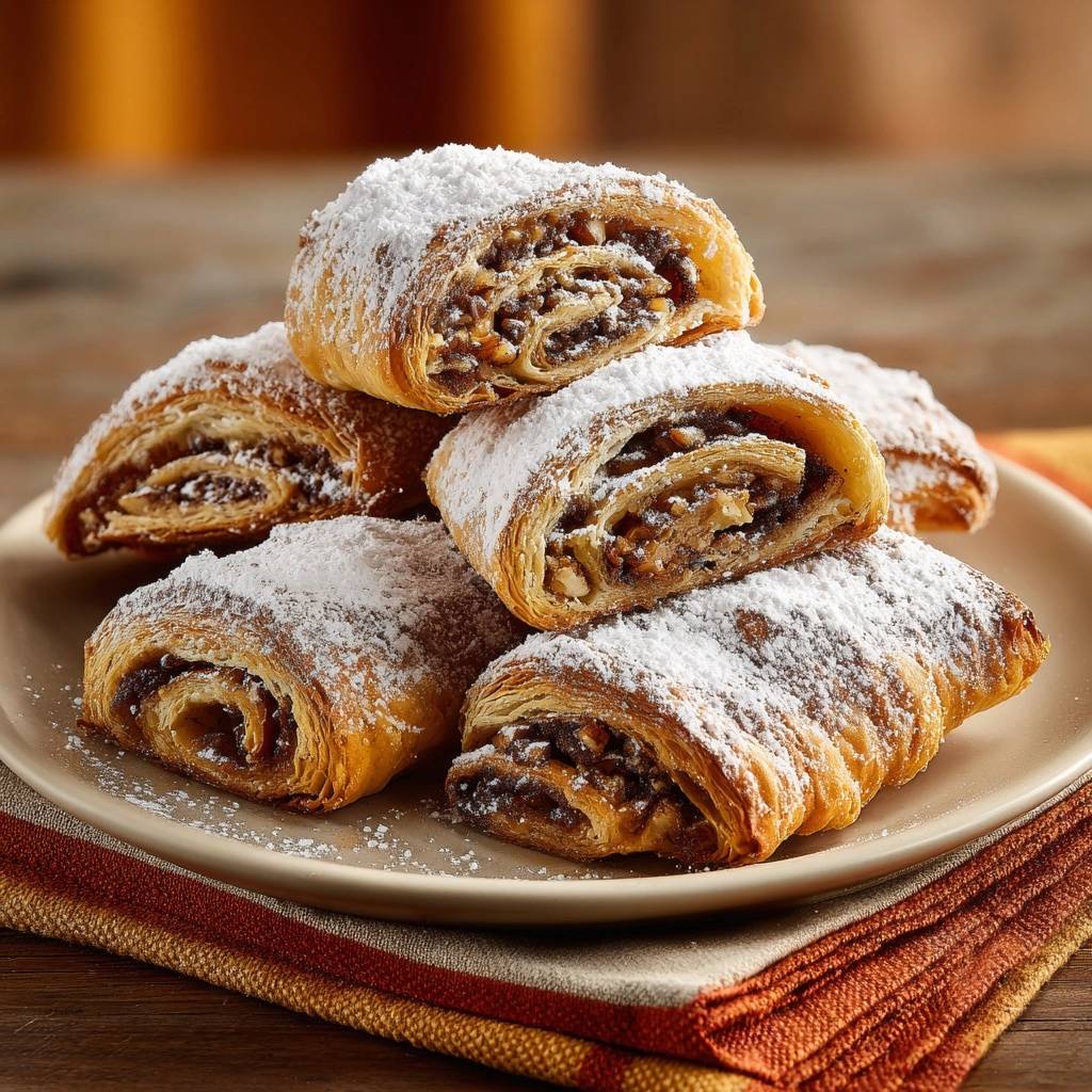 Walnut Rugelach: Effortless Dough, Perfect Roll