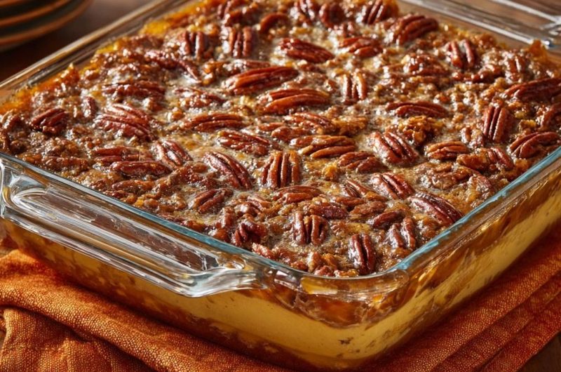 Pecan Pie Cheesecake Bars