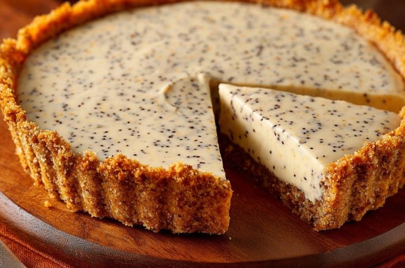 Lemon Poppy Seed Cheesecake