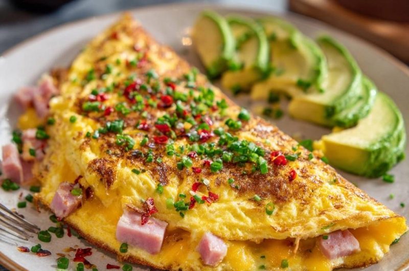 Ham and Cheese Omelette