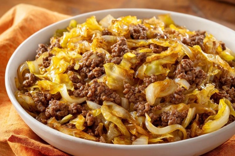 Beef Cabbage Skillet