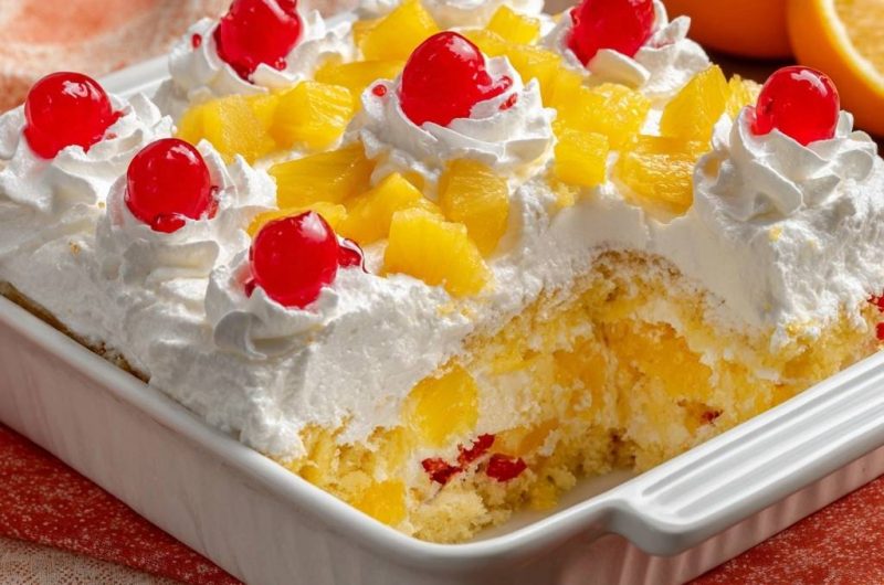 Pineapple Poke Cake