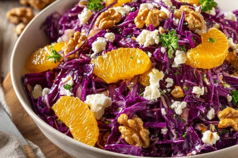 Red Cabbage Salad