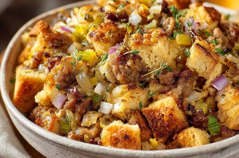 Sausage Leek Stuffing