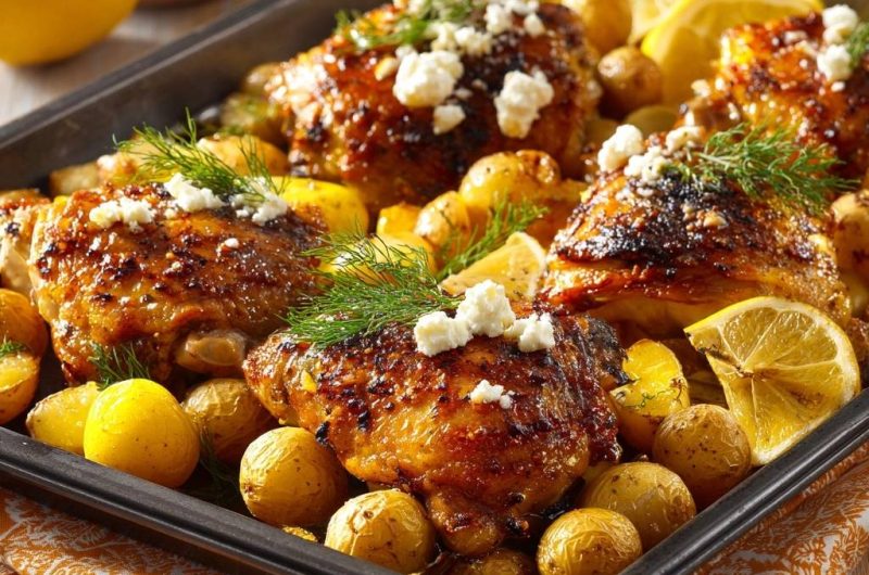 Lemon Dill Chicken Thighs