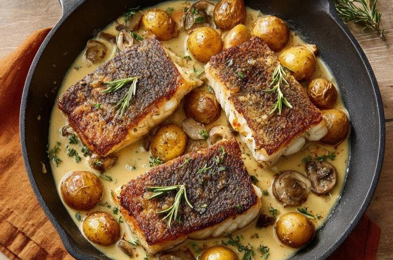Skillet-Seared Cod
