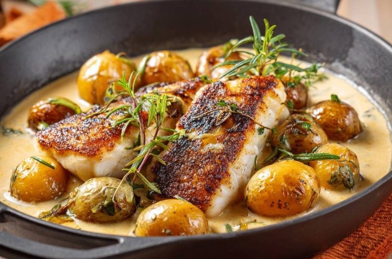 Skillet-Seared Cod