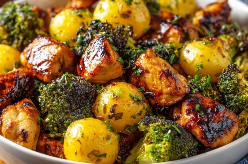 Sticky Glazed Chicken